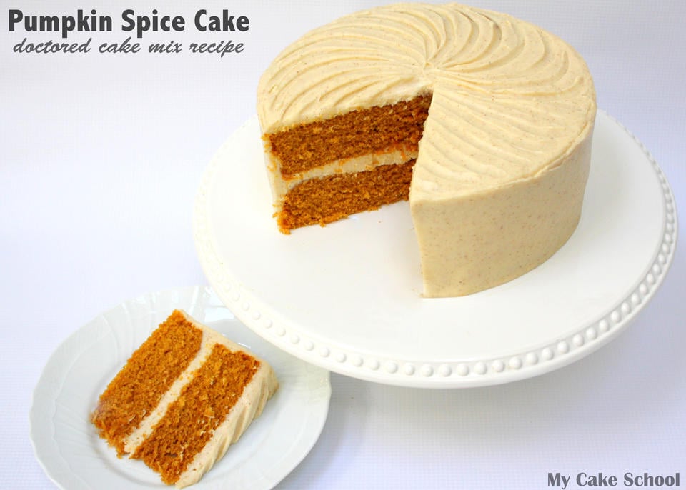 Pumpkin Spice Cake {Scratch Recipe} My Cake School