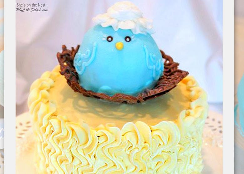 Mama Bird Baby Shower My Cake School