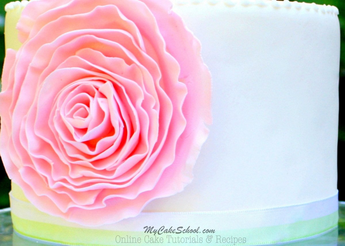 how to make fondant flowers without cutters