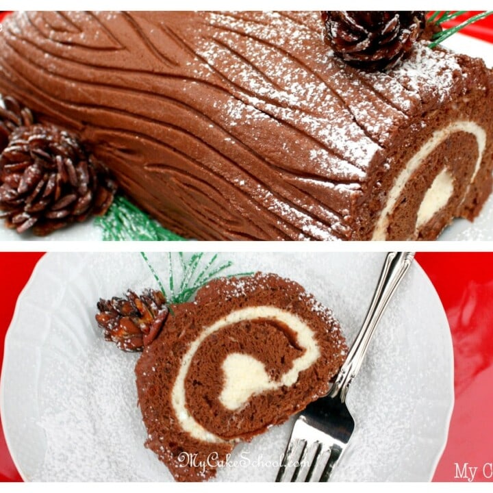 Easy Chocolate Yule Log Cake Recipe - Kroger