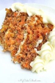 Carrot Cake Recipe - My Cake School