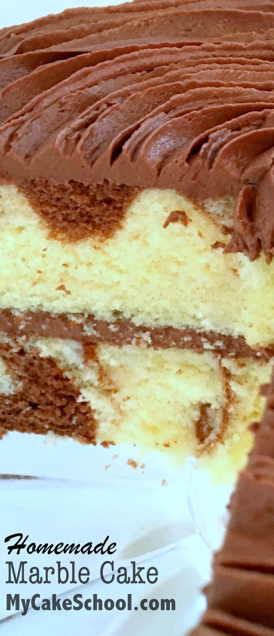 Moist and Delicious Marble Cake from Scratch! My Cake School