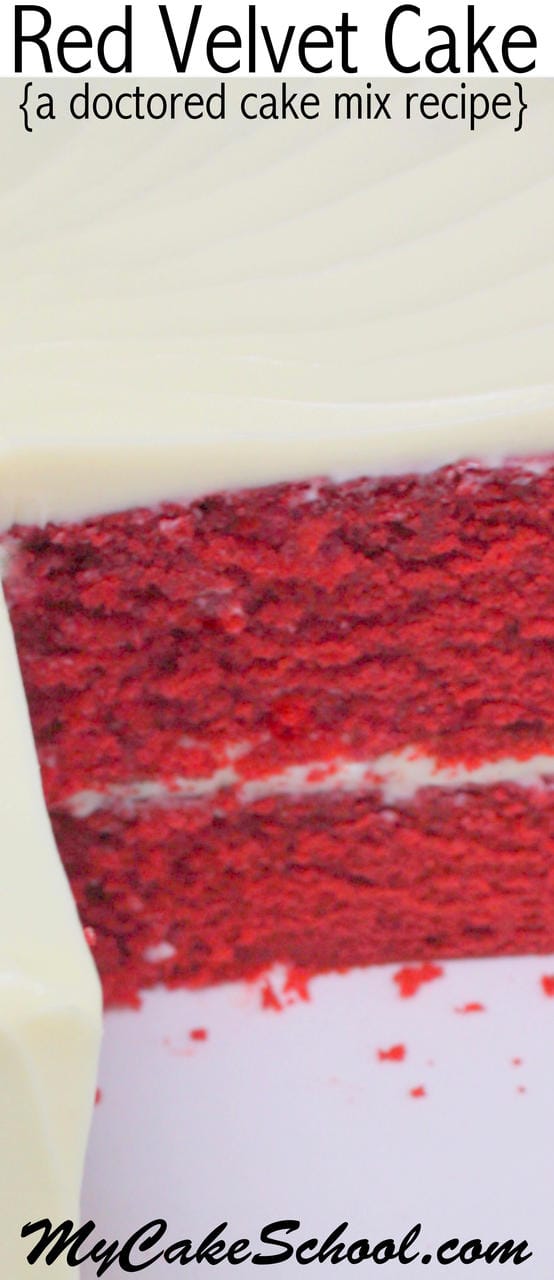 Doctored Red Velvet Cake Mix – Sugar Geek Show