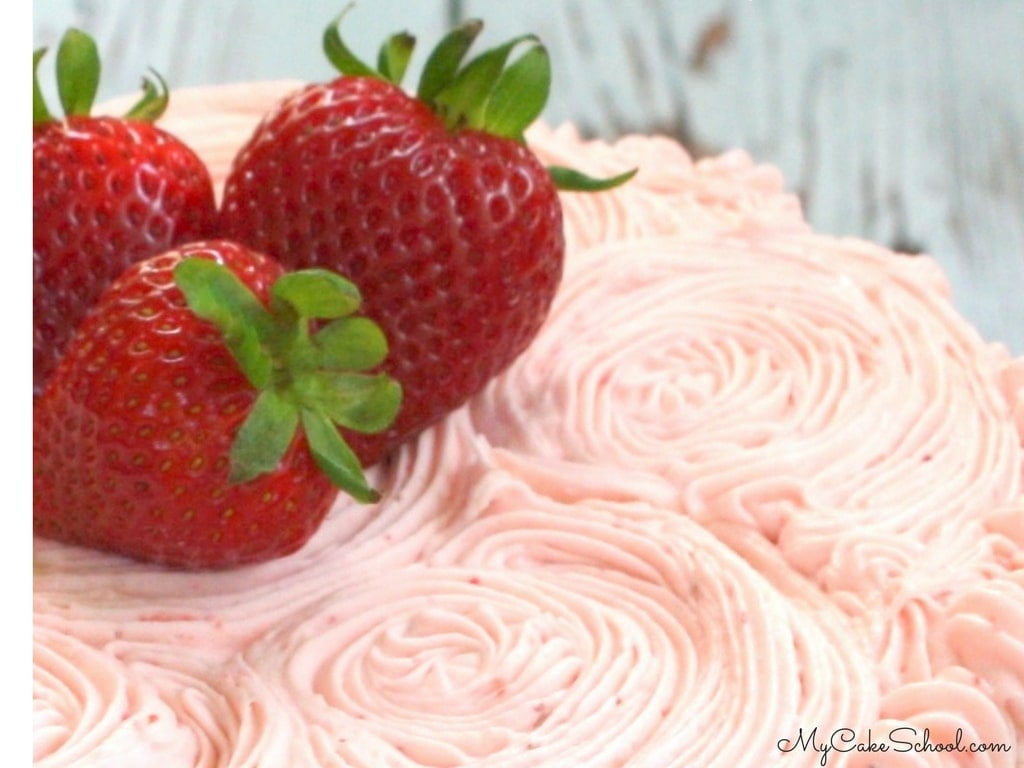 Strawberry Buttercream Frosting