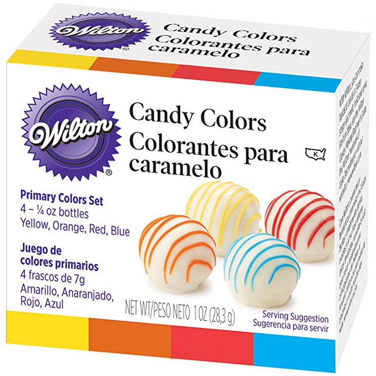 Wilton Primary Candy Color Set Products My Cake School