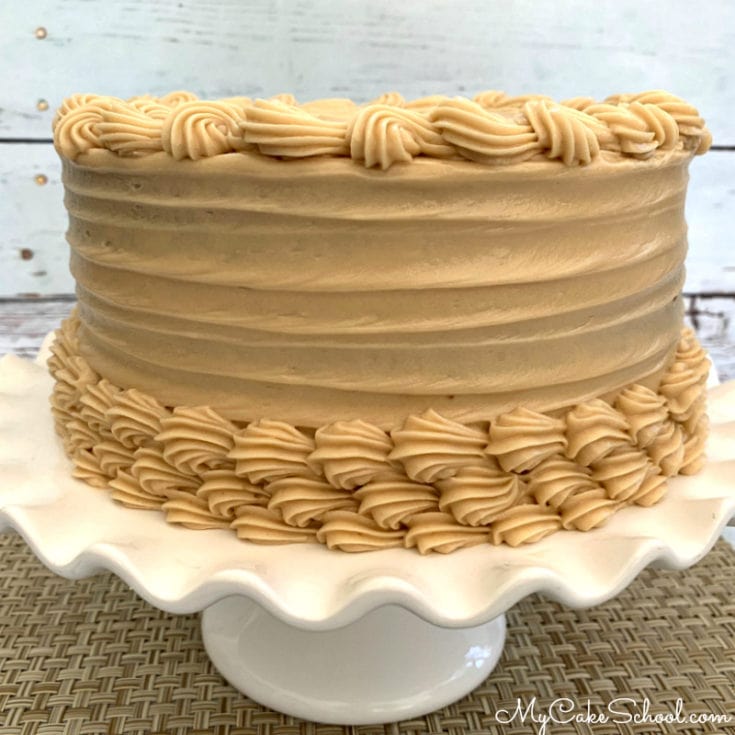 Gingerbread Latte Cake Recipe - My Cake School