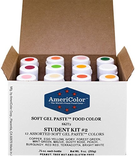 Americolor Coloring Gels Set (Check box for list of colors. Colors are sold individually also.)