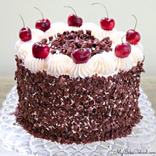 Black Forest Cake Recipe - My Cake School