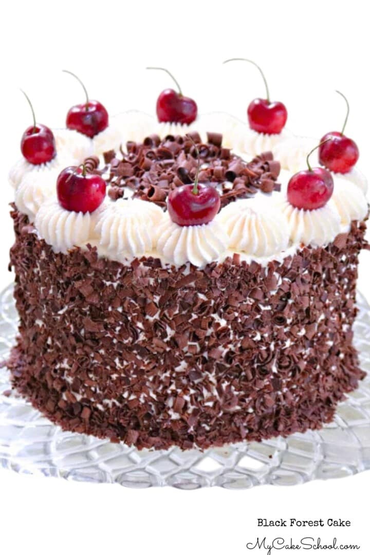 Black Forest Cake Recipe - My Cake School