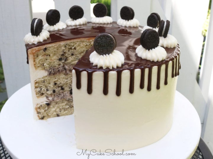 Cookies and Cream Cake - My Cake School