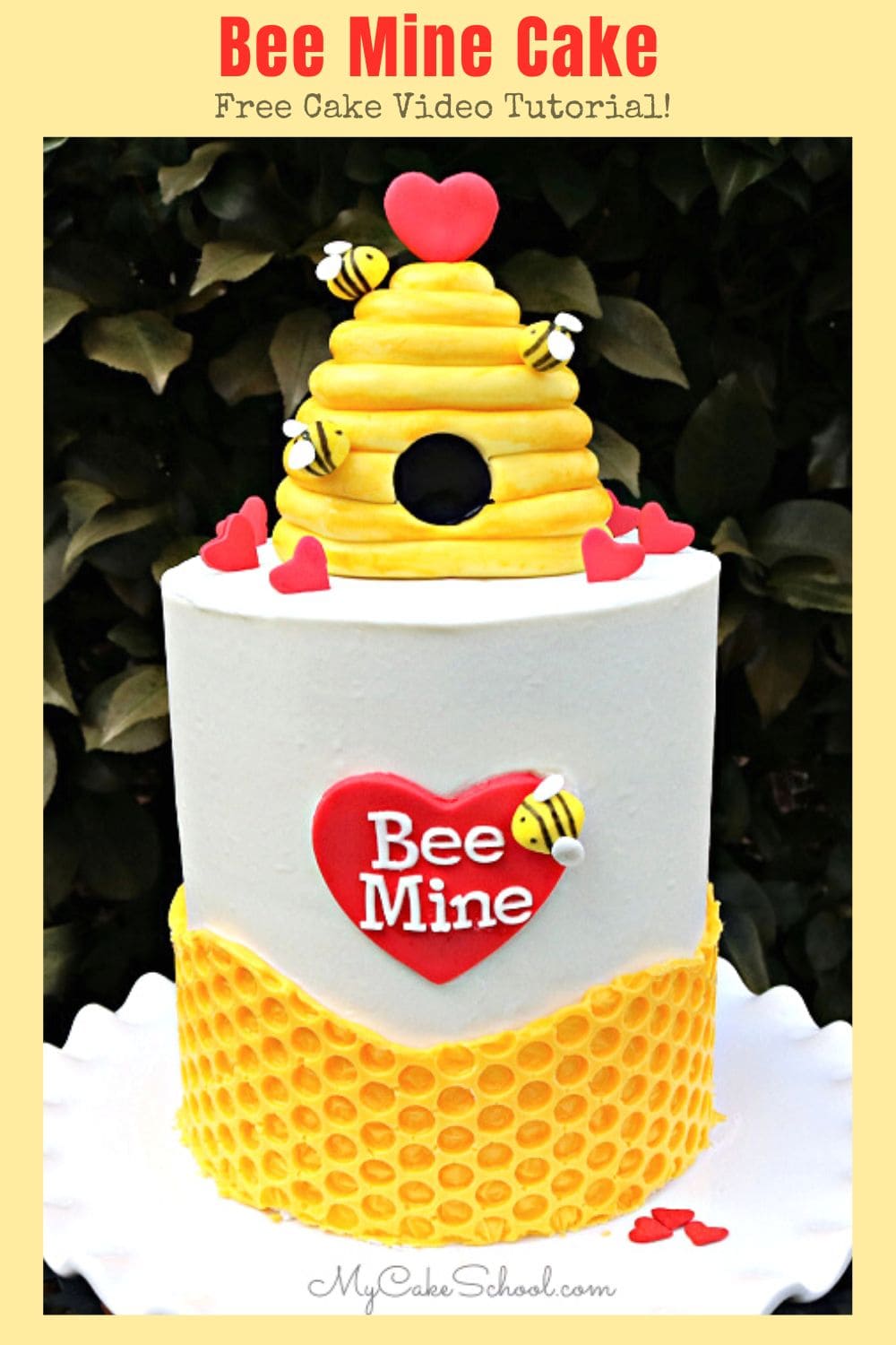 How to make fondant bees! Easy! 