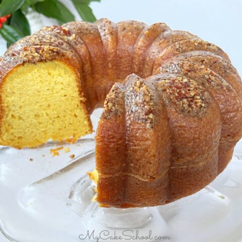 Rum Cake- Doctored Cake Mix Recipe - My Cake School