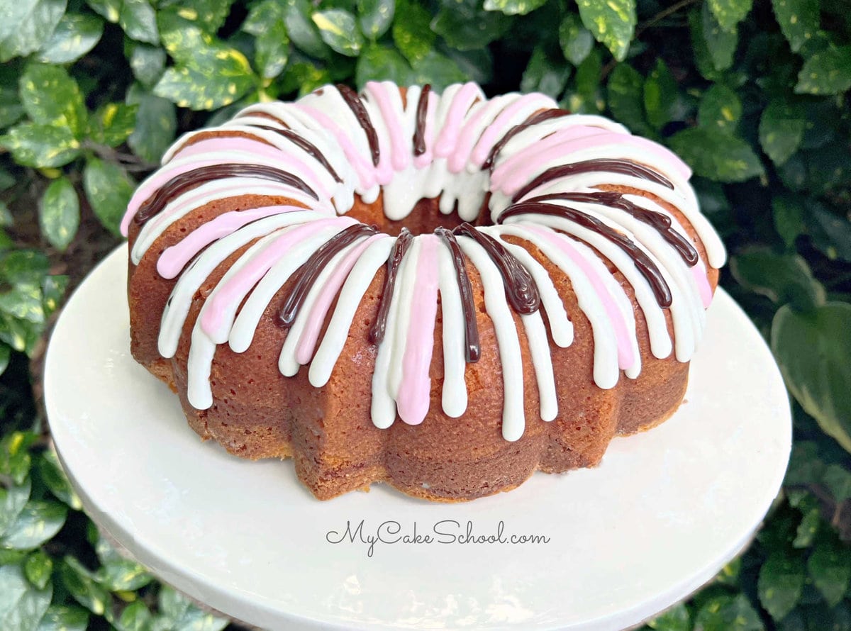 Neapolitan Pound Cake My Cake School 3215