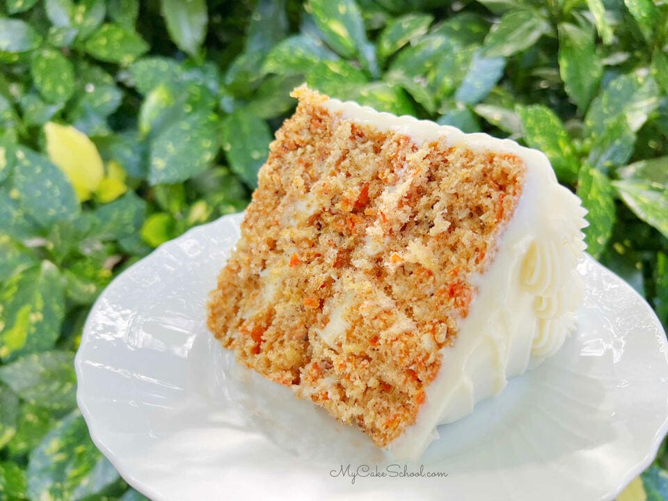 Carrot Cake Recipe - My Cake School