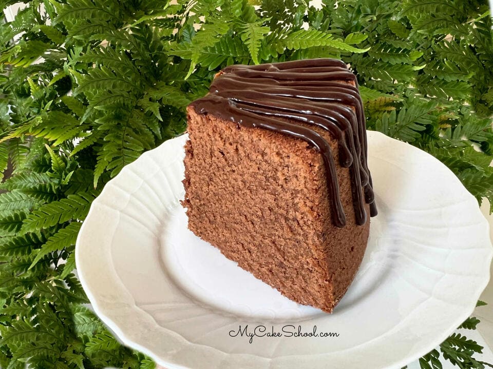 Chocolate Whipping Cream Pound Cake My Cake School 