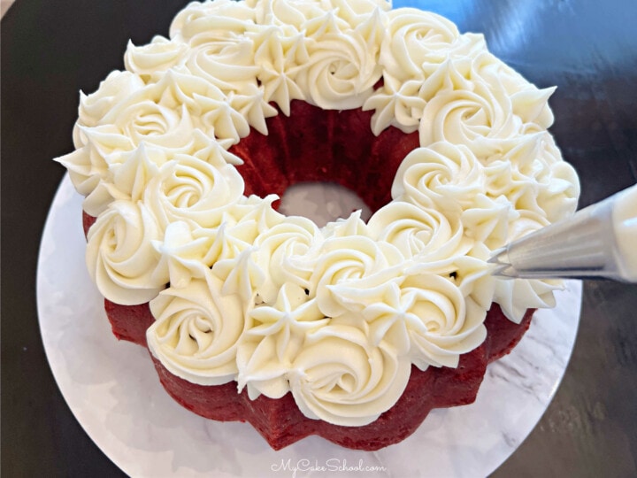 Red Velvet Pound Cake - My Cake School