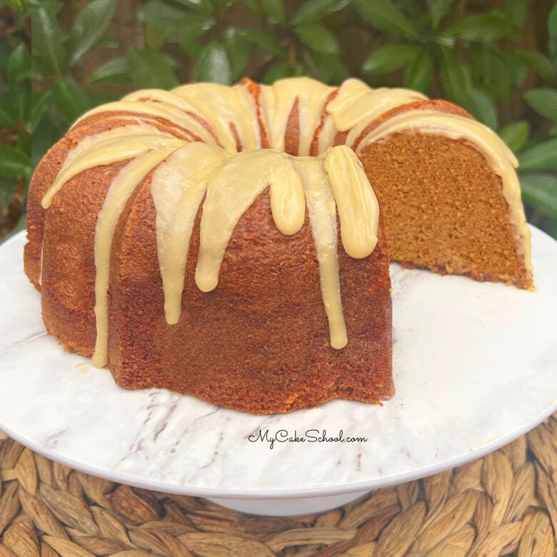 Easy Pineapple Upside Down Bundt Cake - My Cake School