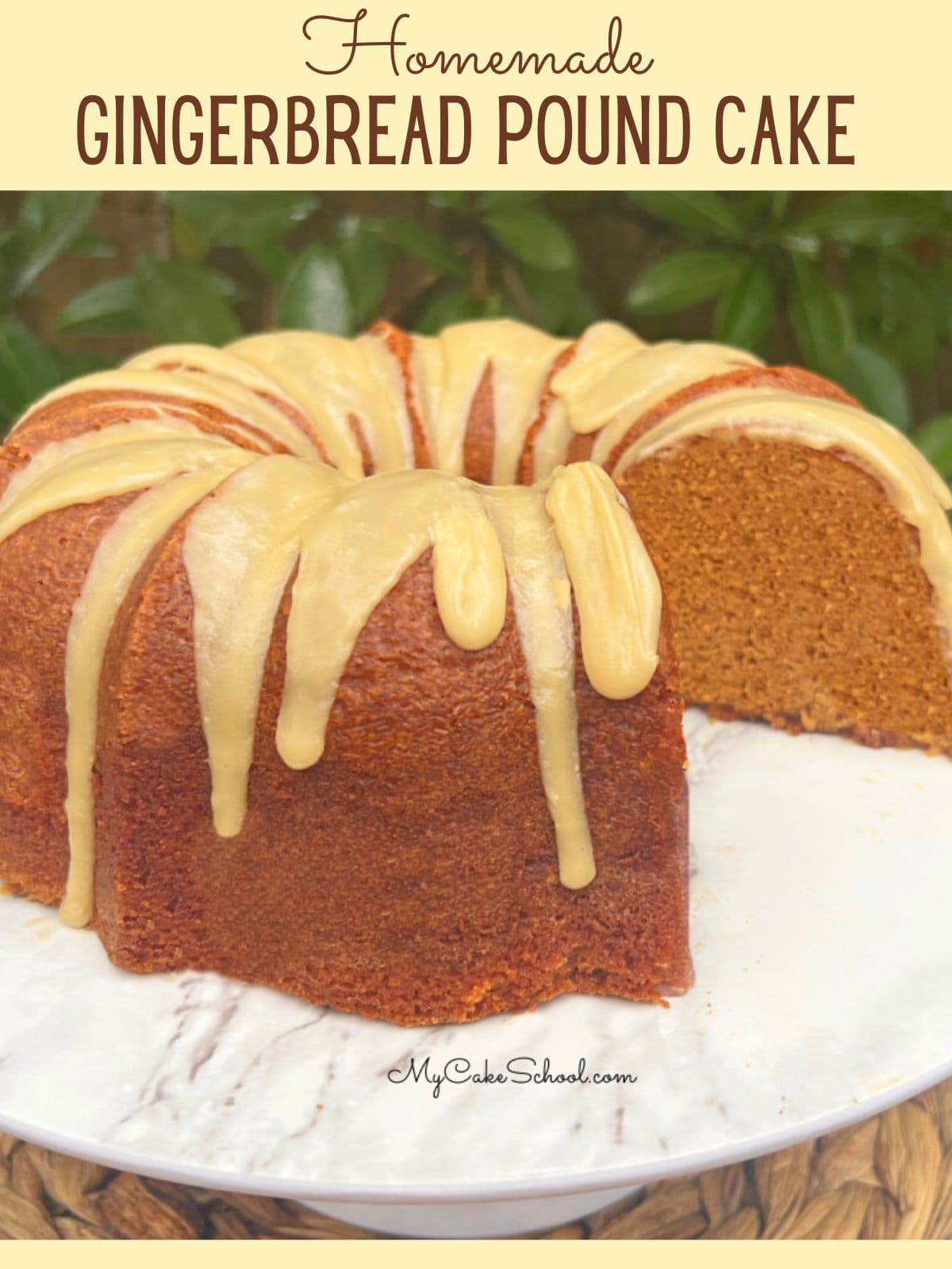 Gingerbread Bundt Cake • Cook Like A Champion