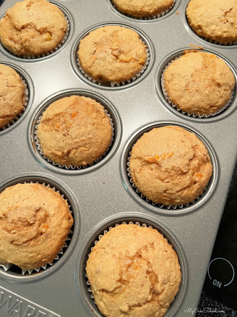 Carrot Cake Cupcakes (Doctored Cake Mix) - My Cake School