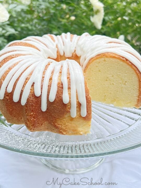 Vanilla Buttermilk Cake Recipe - My Cake School