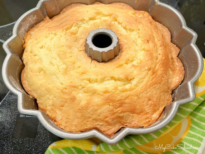 Buttermilk Pound Cake - My Cake School