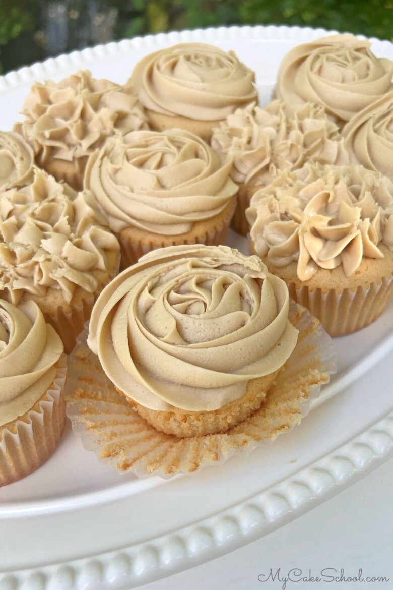 Caramel Cupcakes - My Cake School