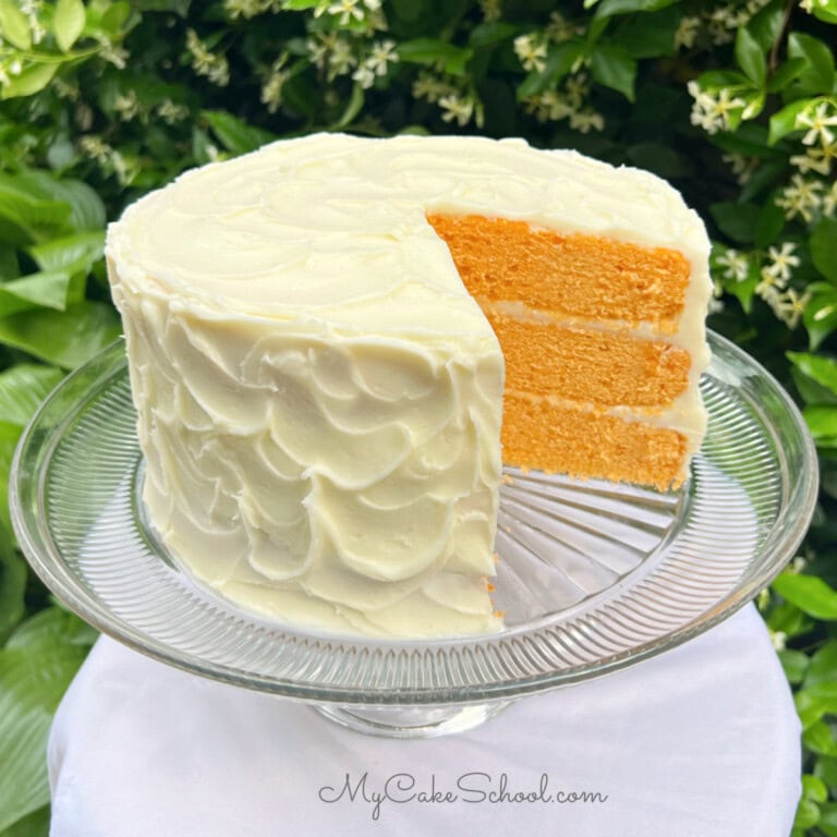 Orange Vanilla Bean Cake