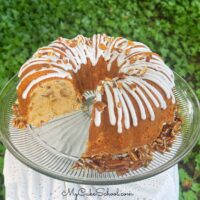 Peach Pecan Pound Cake