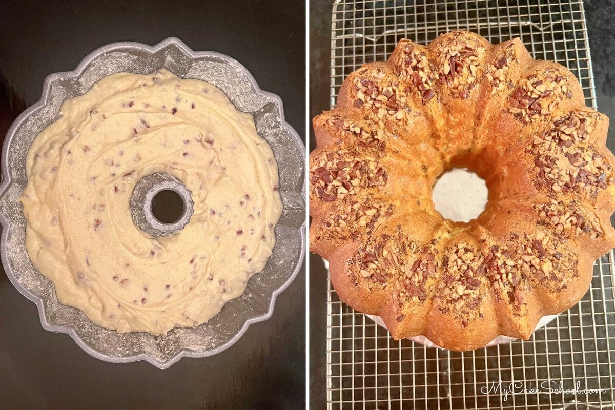 Coconut Pecan Pound Cake recipe.