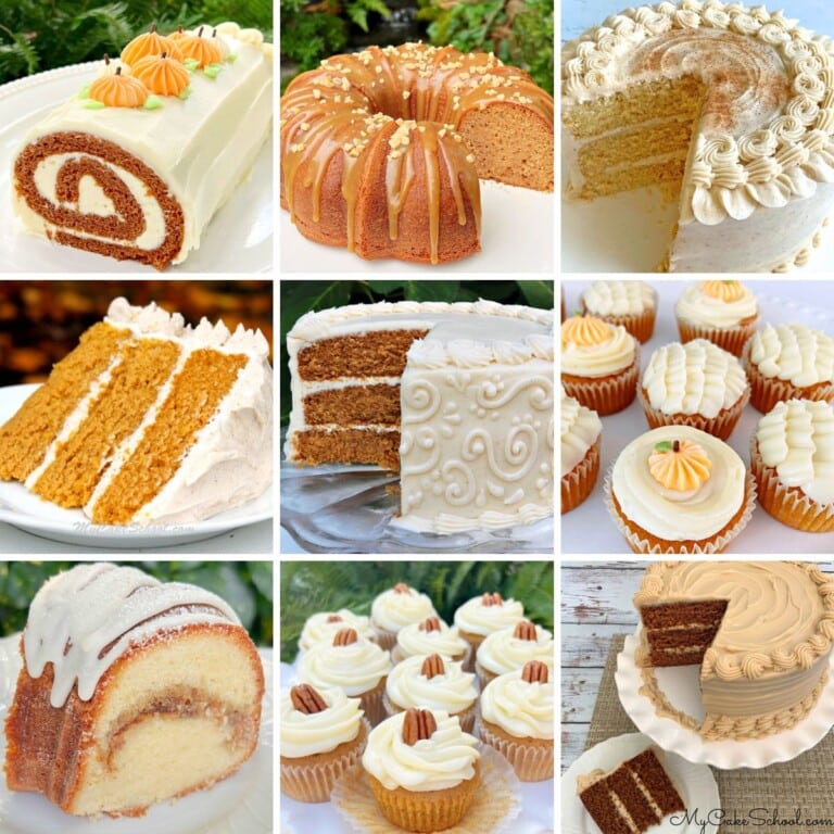 Photo grid of our favorite spice cakes.