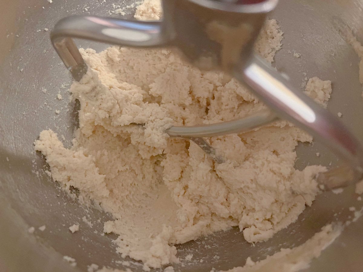 Mixing Butter and Sugar.